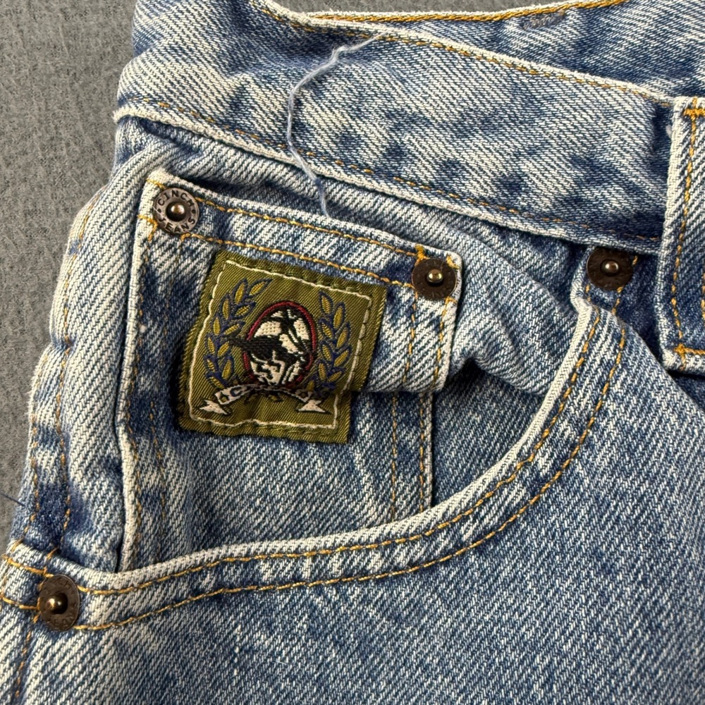 Cinch Green Label Jeans Mens 32x34 (Fits 31x34) Blue Relaxed Fit Straight Cowboy - Picture 9 of 16